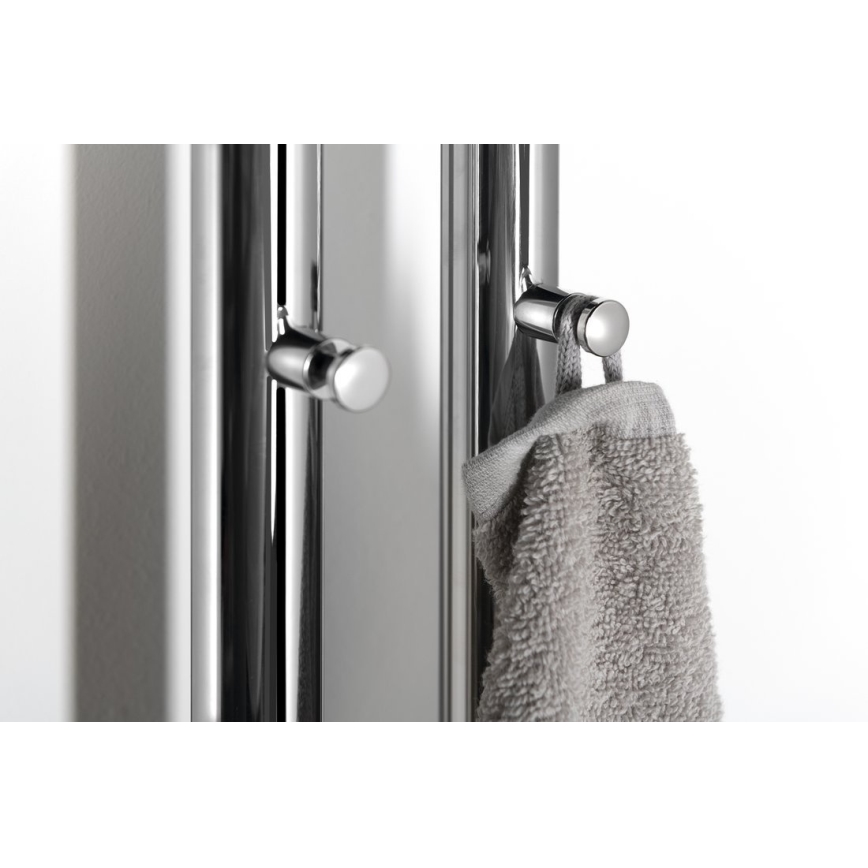 Sapho - Elektrinis rankšluosčių džiovintuvas PAPINADO 40W 120x11 cm blizgus chromas