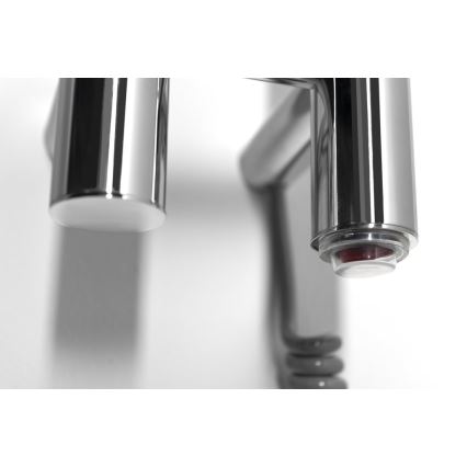 Sapho - Elektrinis rankšluosčių džiovintuvas PAPINADO 40W 120x11 cm blizgus chromas