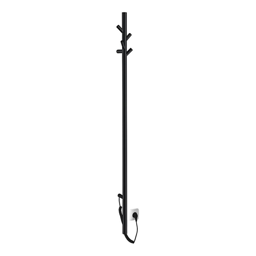 Sapho - Elektrinis rankšluosčių džiovintuvas PASADOR 30W/230V 150 cm matinė juoda