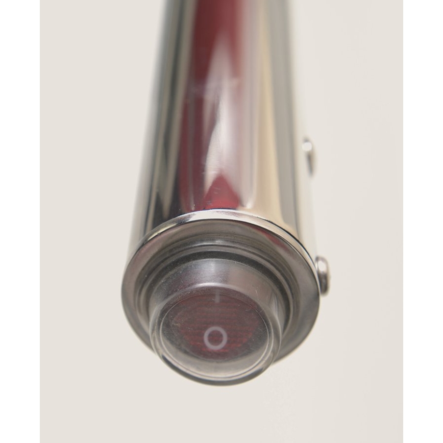 Sapho - Elektrinis rankšluosčių džiovintuvas PASADOR 30W/230V 150 cm matinė juoda