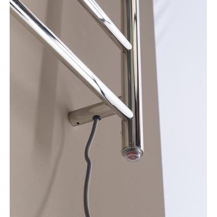 Sapho - Elektrinis rankšluosčių džiovintuvas REDONDO 130W 150x60 cm blizgus chromas apvalus