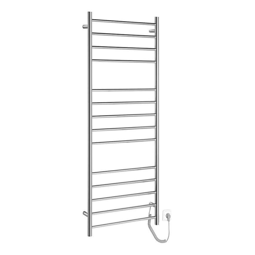 Sapho - Elektrinis rankšluosčių džiovintuvas REDONDO 130W/230V 150 cm blizgus chromas dešinė apvalus