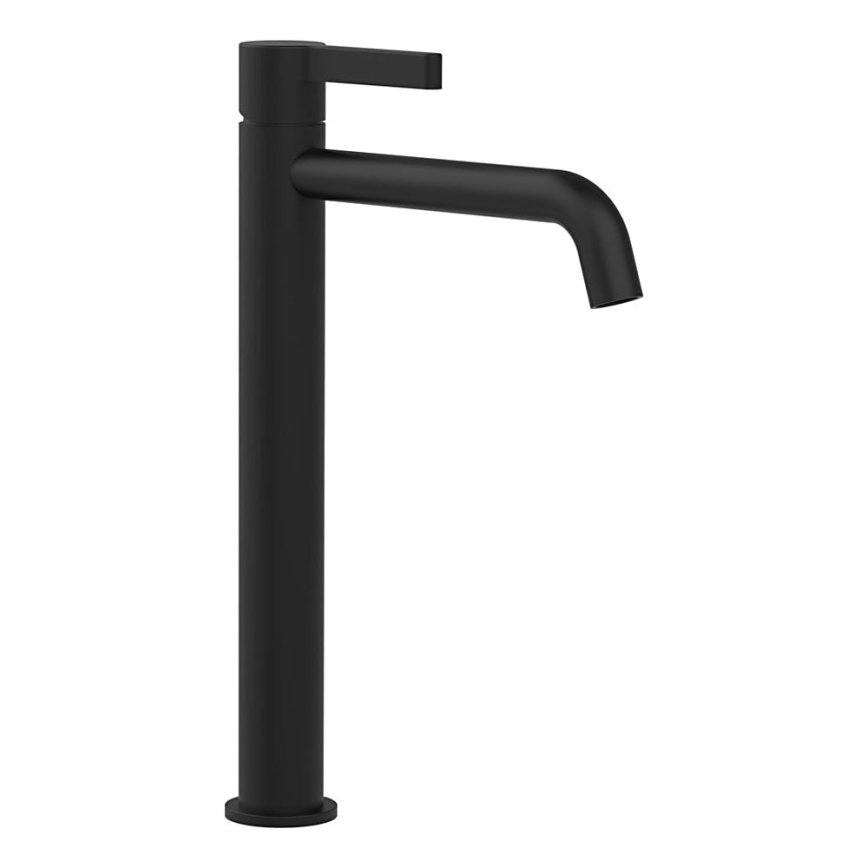 Sapho - Praustuvo čiaupas ICONIC 30,9 cm matinė juoda