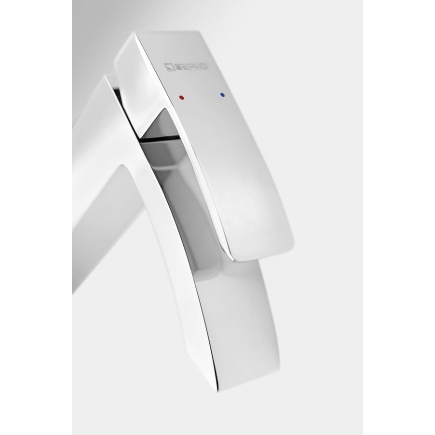 Sapho - praustuvo maišytuvas GINKO 15,6 cm blizgus chromas