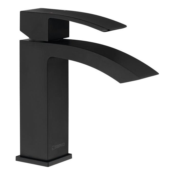 Sapho - Praustuvo maišytuvas GINKO 15,6 cm matinė juoda