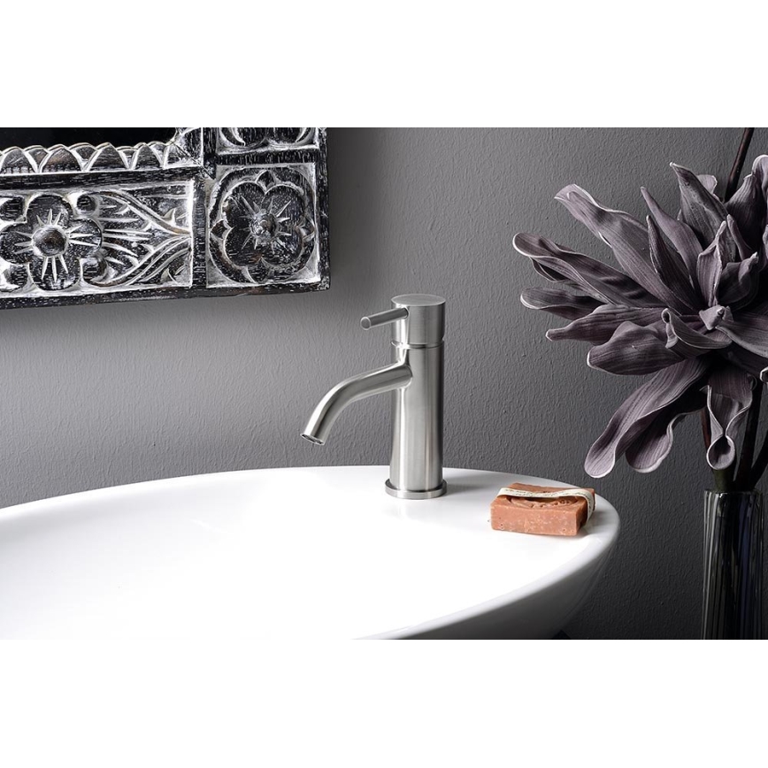 Sapho - Praustuvo maišytuvas MINIMAL 15,8 cm nerūdijančio plieno