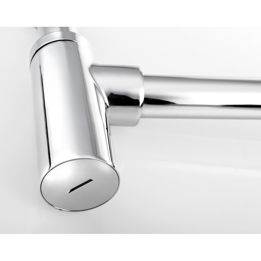 Sapho - praustuvo sifonas, blizgus chromas