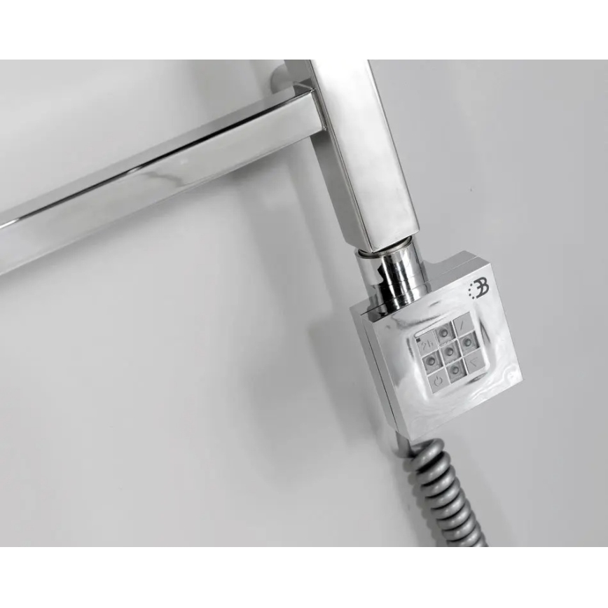 Sapho - Šildymo strypas su termostatu KTX 400W blizgus chromas