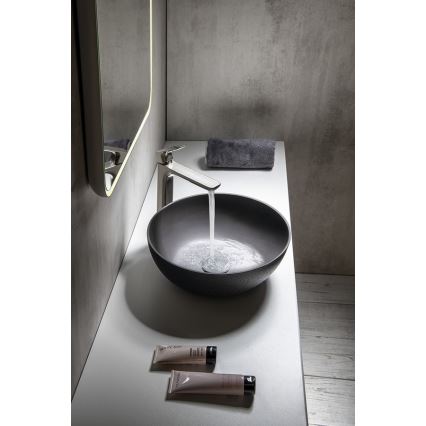 Sapho - stalviršinis praustuvas FORMIGO, skersmuo 39 cm, betonas/antracitas