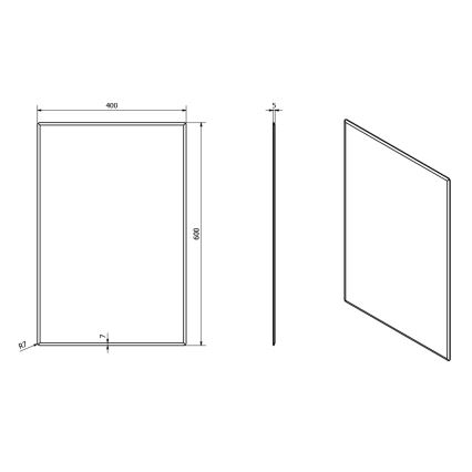 Sapho - Veidrodis ACCORD 40x60 cm
