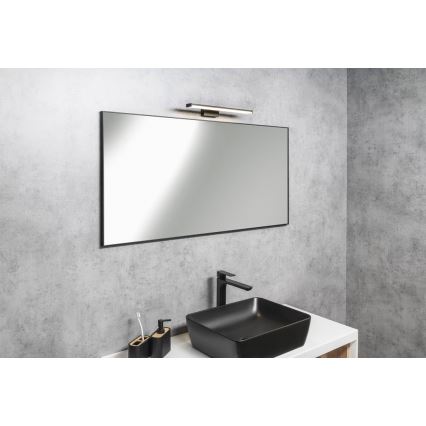 Sapho - Veidrodis su rėmu AROWANA 50x80 matinė juoda