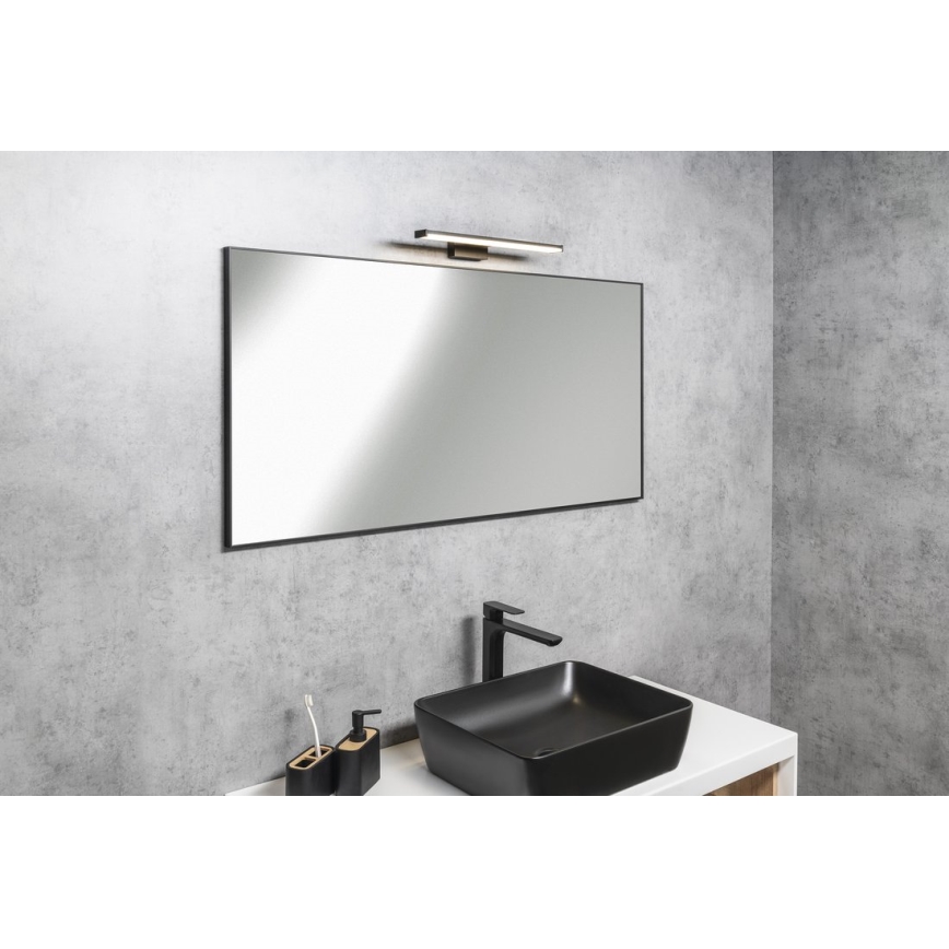 Sapho - Veidrodis su rėmu AROWANA 50x80 matinė juoda