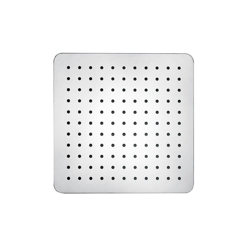 Sapho - Viršutinis dušas SLIM 25x25 cm nušlifuotas nerūdijantis