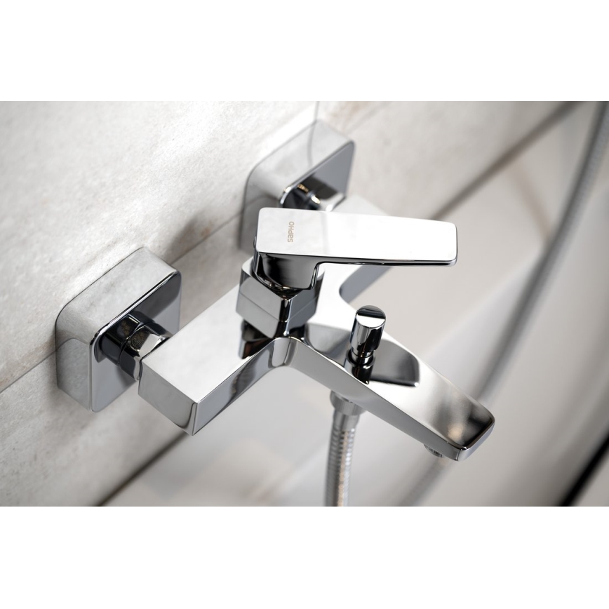 Sapho - vonios maišytuvas TURSI, blizgus chromas