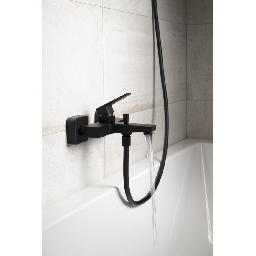 Sapho - vonios maišytuvas TURSI matinė juoda