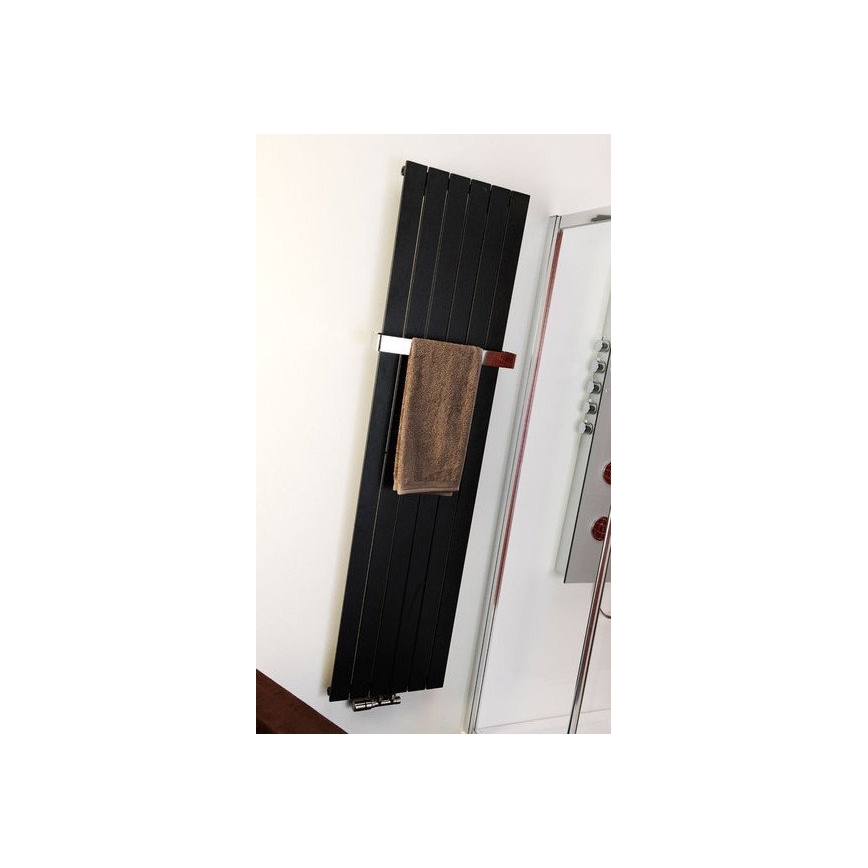 Sapho - Vonios radiatorius COLONNA 180x45 cm juodas