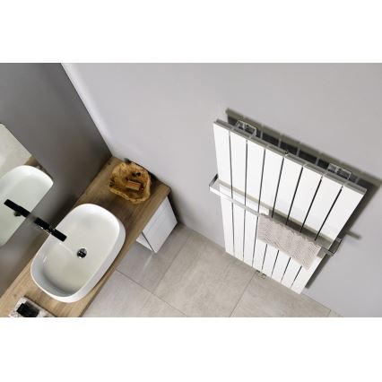 Sapho - vonios radiatorius COLONNA 910W/230V 45x180 cm baltas