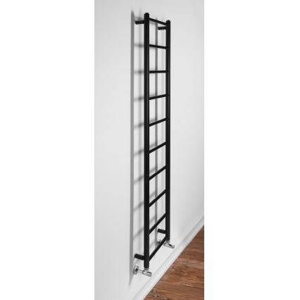 Sapho - Vonios radiatorius DINA 334W 35x168 cm matinė juoda