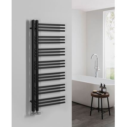 Sapho - Vonios radiatorius DORLION 400 W 50x120x50 cm matinė juoda