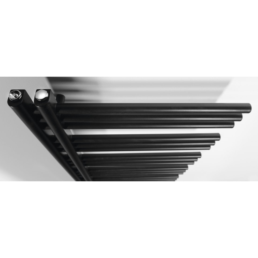 Sapho - Vonios radiatorius DORLION 400W/230V 50x120 cm matinė juoda