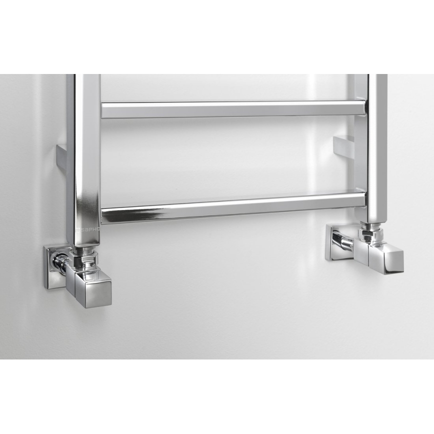 Sapho - Vonios radiatorius METRO LIGHT 150x40 cm blizgus chromas