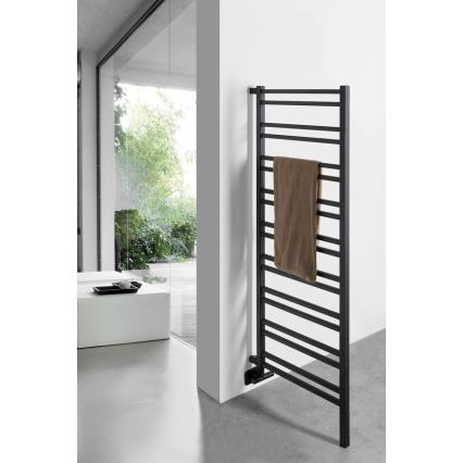 Sapho - Vonios radiatorius METRO SPACE 525W 55x143 cm matinė juoda