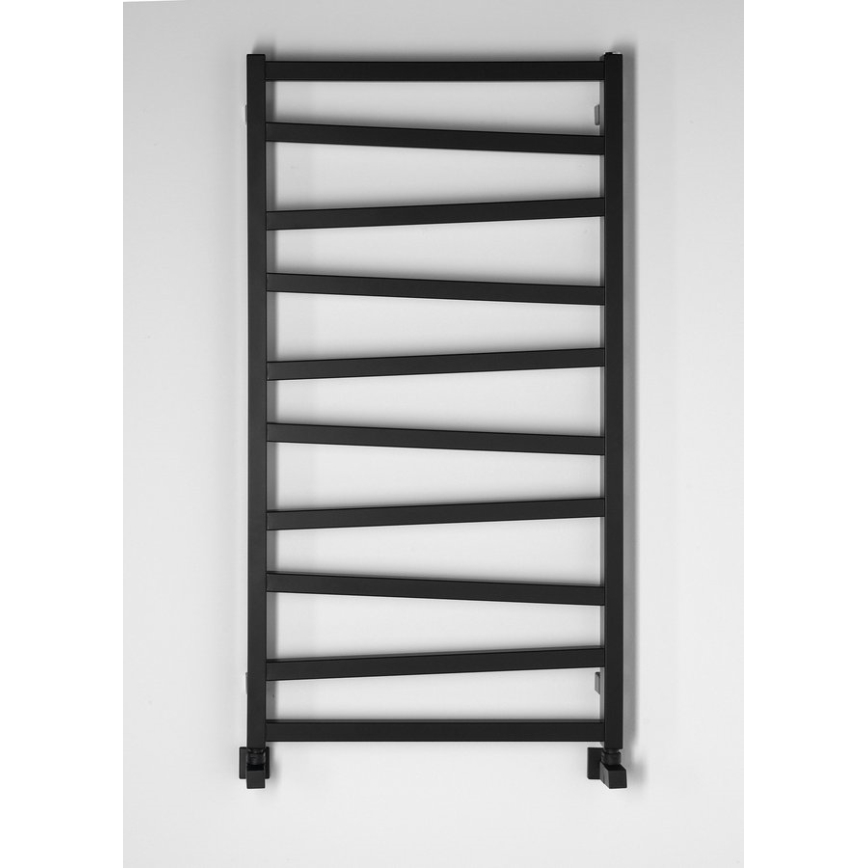 Sapho - Vonios radiatorius ZIG 110x60 cm juodas
