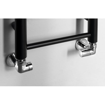 Sapho - Vonios rankšluosčių radiatorius DINA 335W 30x174 cm matinė juoda