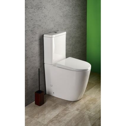 Sapho - WC kombi TURKU apatinis/galinis nuotekų išvedimas keramika/balta