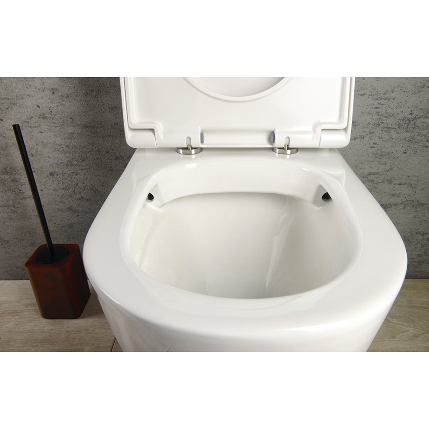 Sapho - WC kombi TURKU apatinis/galinis nuotekų išvedimas keramika/balta