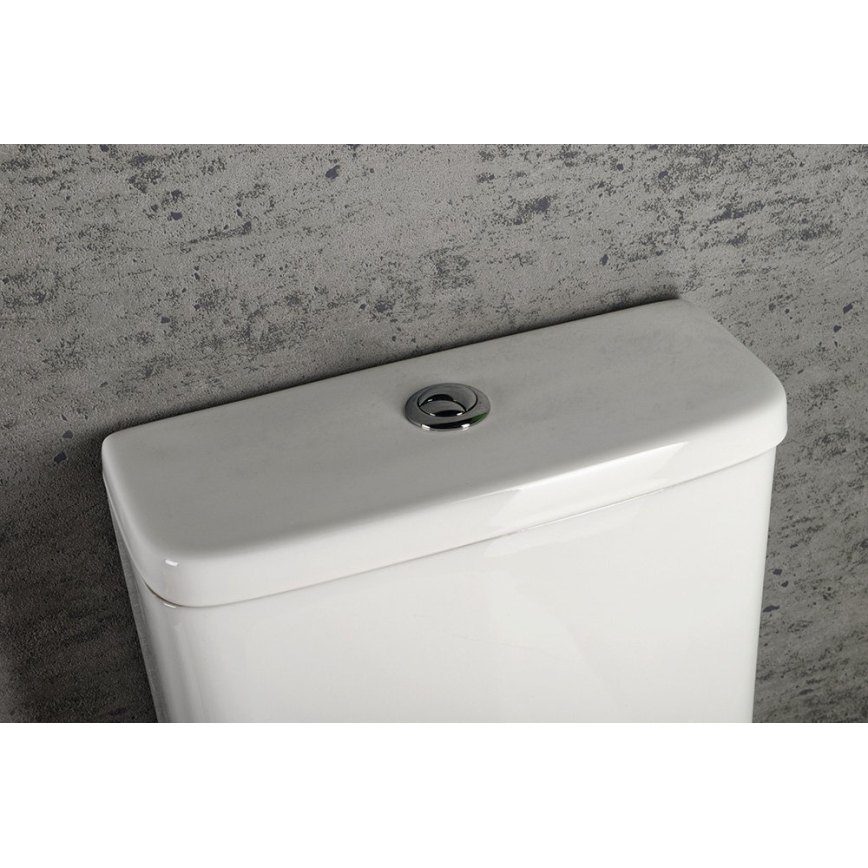 Sapho - WC kombi TURKU apatinis/galinis nuotekų išvedimas keramika/balta