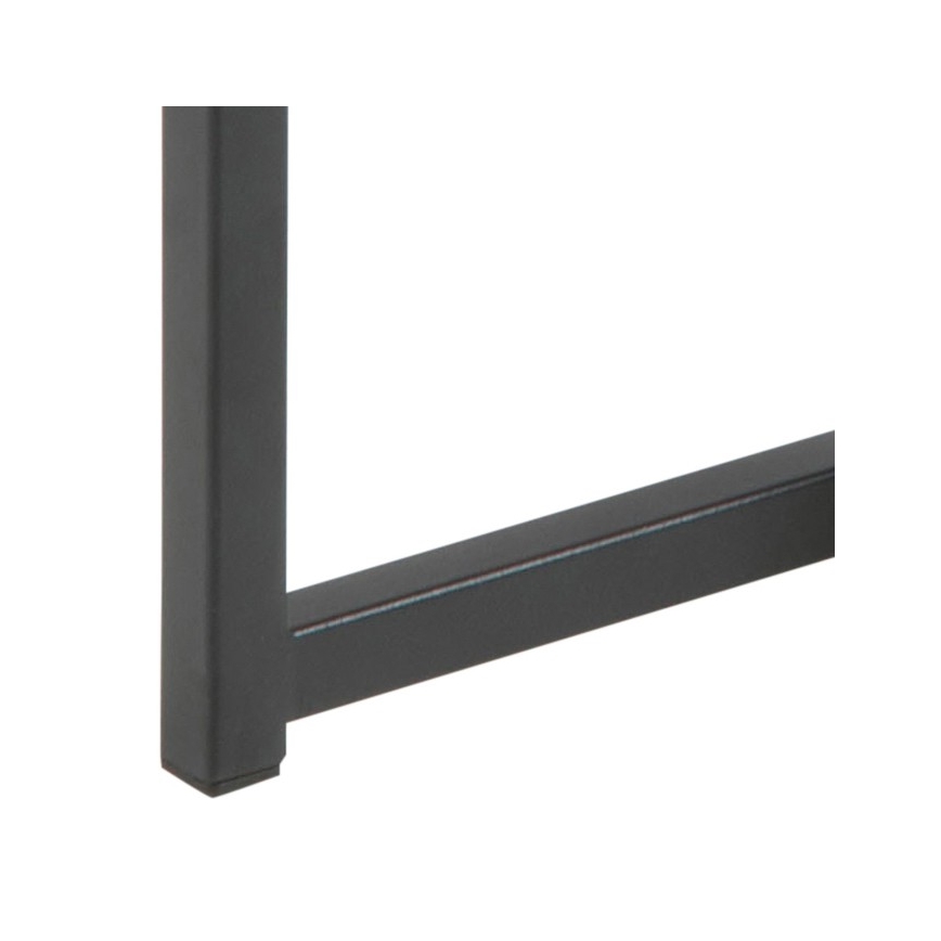 SARON konferencinių stalelių rinkinys, 2 vnt., ąžuolas/juoda