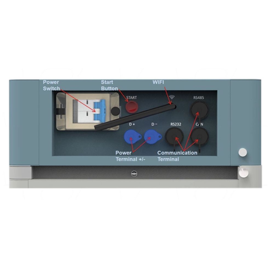 Saulės baterijų rinkinys PYLONTECH: BMS Force H1 + Force H1 10,65 kWh - pažeista dėžutė