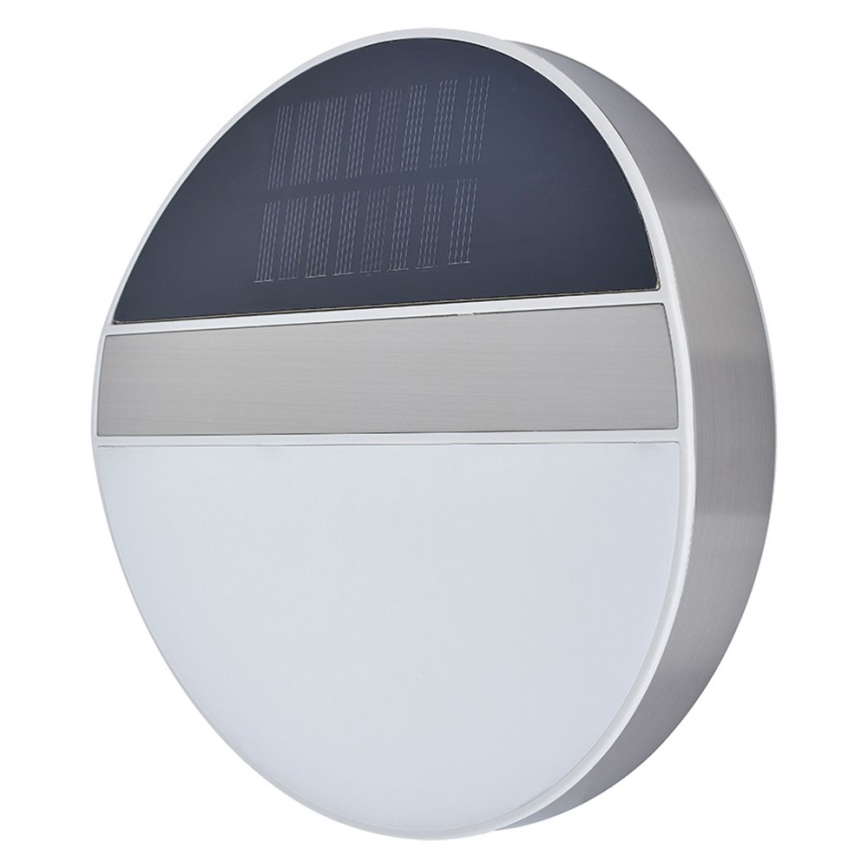 Saulės energija įkraunamas LED namo numeris LED/3x0,1W/2,4V 1200 mAh IP44