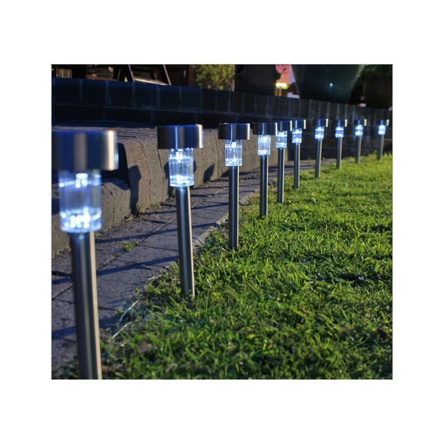 Saulės energija įkraunamas šviestuvas PIN LED