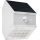 Saulės energija maitinamas LED sieninis šviestuvas su jutikliu LED/2,5W/3,7V 3000/4000/6000K IP65 1200 mAh balta