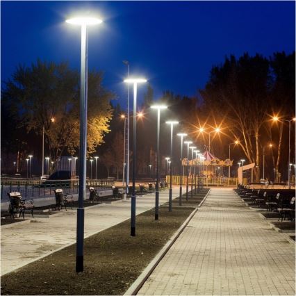 Saulės gatvės lempa su LED ir jutikliu SOLSUMI LED/25W/3,2V IP54 25000 mAh + nuotolinio valdymo pultas