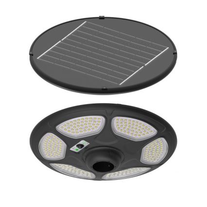 Saulės gatvės lempa su LED ir jutikliu SOLSUMI LED/25W/3,2V IP54 25000 mAh + nuotolinio valdymo pultas