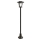 Saulės lauko LED lempa LED/1,2V 1800 mAh IP44 juoda