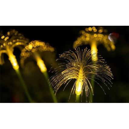 Saulės LED dekoratyvinis šviestuvas su jutikliu 6xLED/1,2V 3000K 77 cm 600 mAh IP44