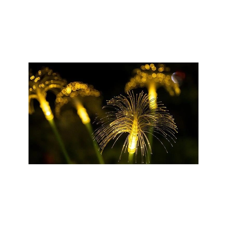 Saulės LED dekoratyvinis šviestuvas su jutikliu 6xLED/1,2V 3000K 77 cm 600 mAh IP44