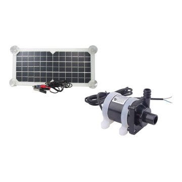 Saulės siurblys su fotovoltine plokšte, USB, 900 l/val., 20 W