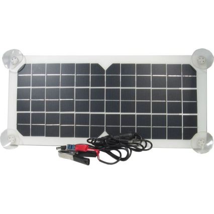 Saulės siurblys su fotovoltine plokšte, USB, 900 l/val., 20 W