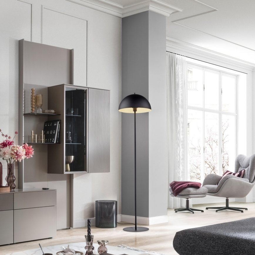 Schöner Wohnen 11727-18 - Grindinė lempa ALI 1xE27/25W/230V juoda