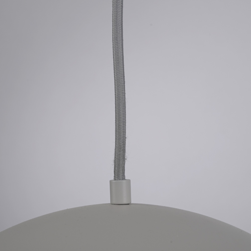 Schöner Wohnen 11728-39 - Pakabinamas šviestuvas ALI ant laido 1xE27/25W/230V Ø 38 cm pilka