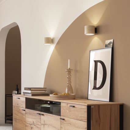 Schöner Wohnen 12542-42 - Betoninis sieninis šviestuvas TRAVENTA 1xG9/10W/230V