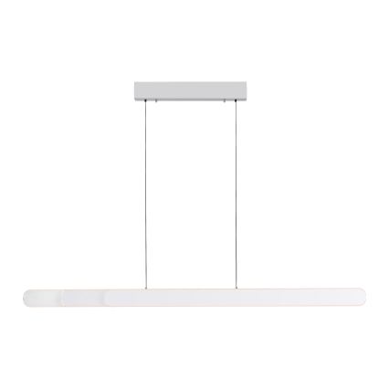 Schöner Wohnen 12577-16 - LED dimeriuojamas pakabinamas šviestuvas ant laido ADRIANA ROUND 2xLED/24W/230V 2700/3000/3500/4000/5000K 160 cm balta