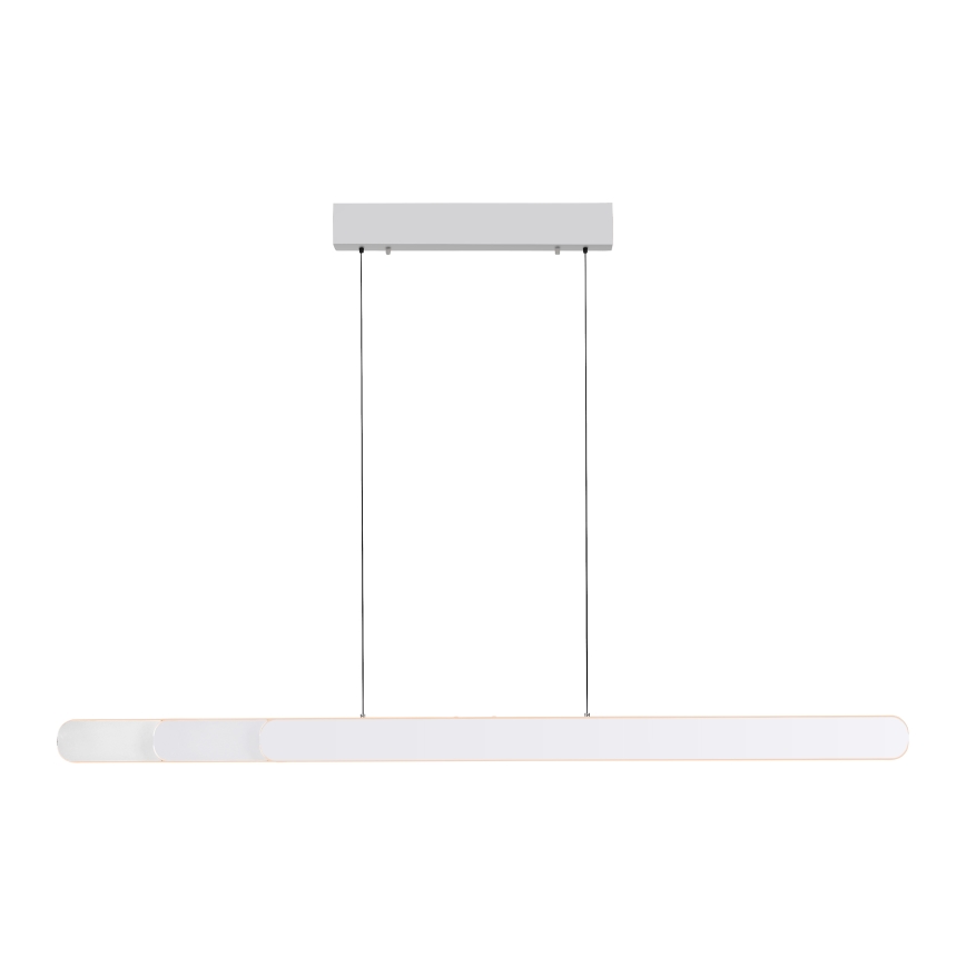 Schöner Wohnen 12577-16 - LED dimeriuojamas pakabinamas šviestuvas ant laido ADRIANA ROUND 2xLED/24W/230V 2700/3000/3500/4000/5000K 160 cm balta