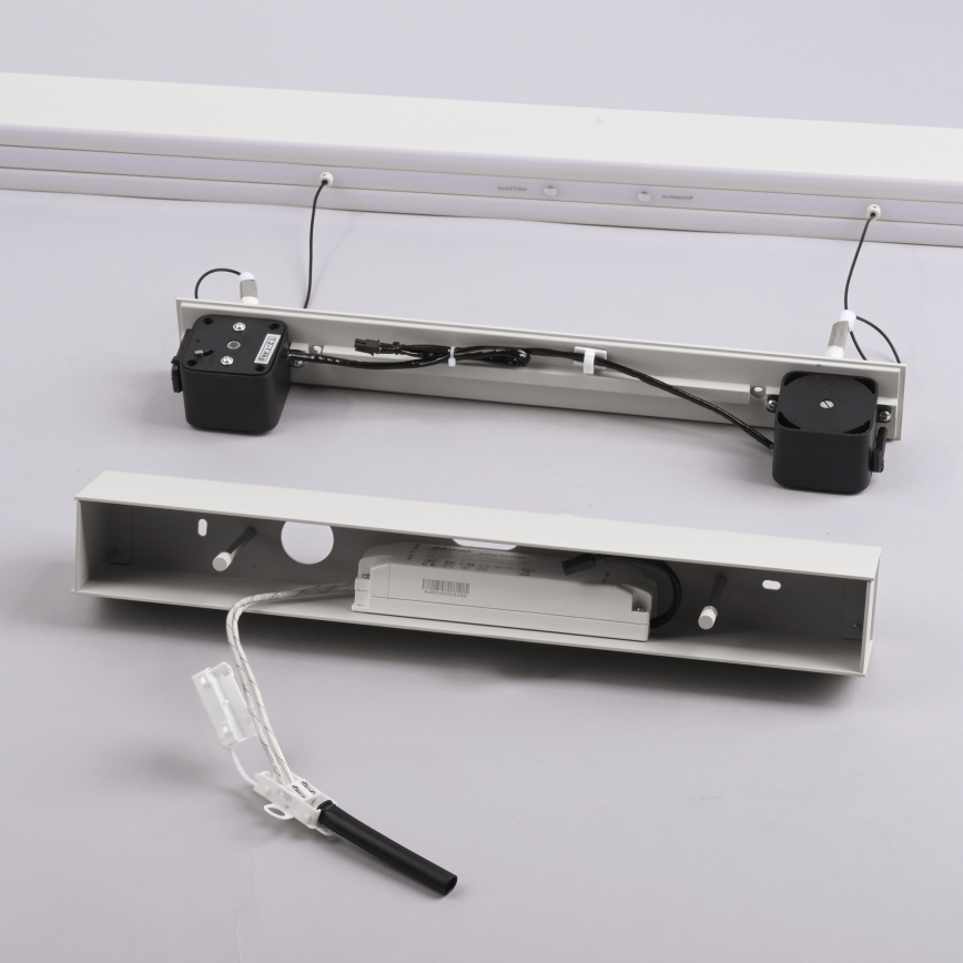 Schöner Wohnen 12577-16 - LED dimeriuojamas pakabinamas šviestuvas ant laido ADRIANA ROUND 2xLED/24W/230V 2700/3000/3500/4000/5000K 160 cm balta