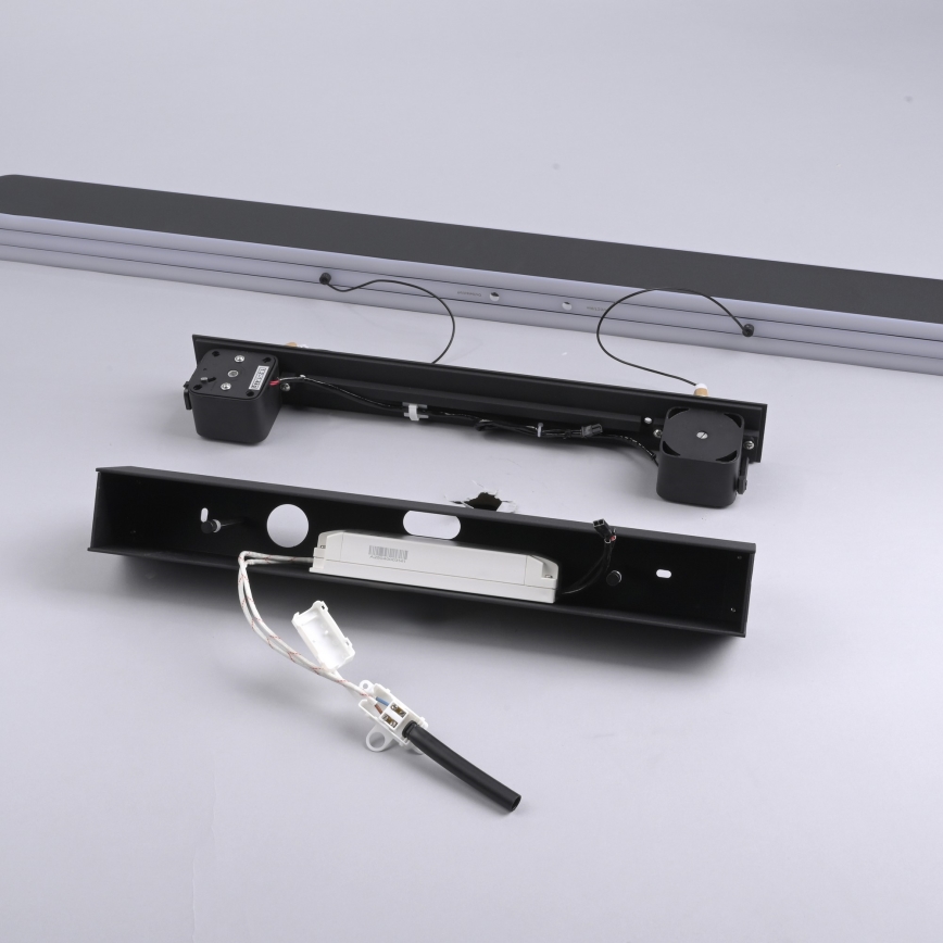 Schöner Wohnen 12577-18 - Dimeriuojamas pakabinamas šviestuvas ant kabelio ADRIANA ROUND 2xLED/24W/230V 2700/3000/3500/4000/5000K 160 cm juoda